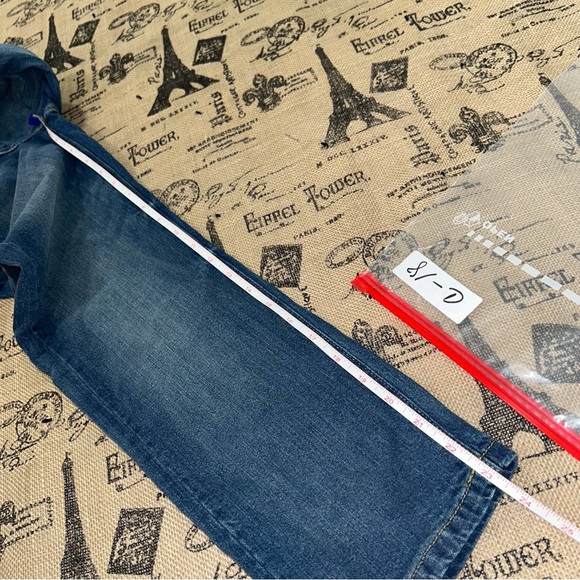 Lucky Brand NWT! Boy'S Blue Wash Adjustable Waist Classic Straight Jeans Size 8 - Picture 14 of 14